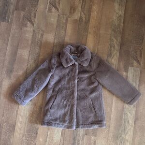 Urban Republic Girls Faux-Fur Plush Coat (Size 10/12)